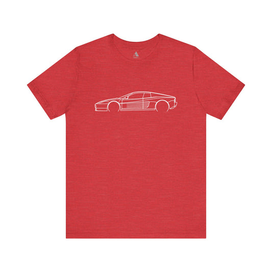 1984 – 1991 Ferrari Testarossa Silhouette T-Shirt